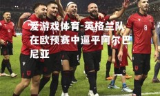 爱游戏体育-英格兰队在欧预赛中逼平阿尔巴尼亚