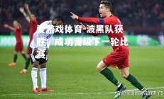 爱游戏体育-波黑队获胜，成功晋级下一轮比赛